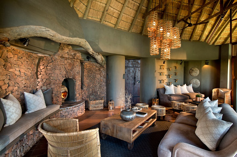 Kopana Main Lodge Lounge Madikwe Safari Lodge